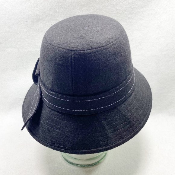 Magid Hats Black Wool Blend Bucket Hat main image 10